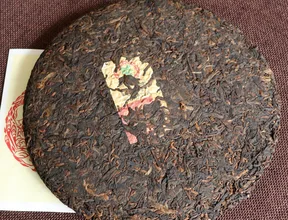 Цзихай, буланшаньское сырьё, 357 г/блин, шу, ч/ф Чжунча